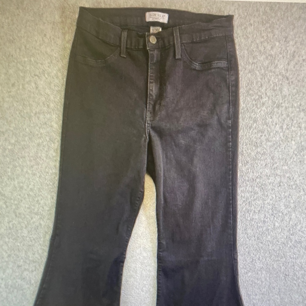 Wit & Wisdom Women's Black Flare Jeans